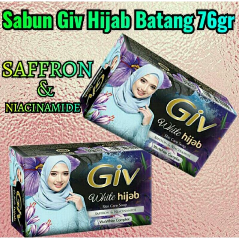 Jual Sabun Mandi Giv Hijab Batang Gr Saffron Niacinamide Body