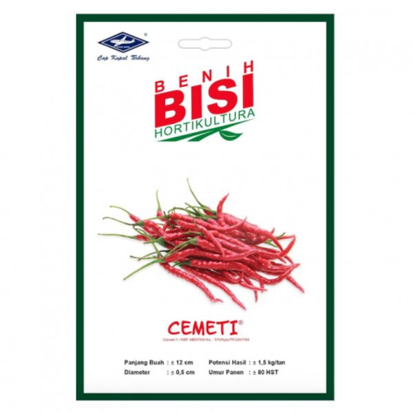 Benih Bibit Cabe Keriting Cemeti BISI Biji Tanaman Cabai Home Garden