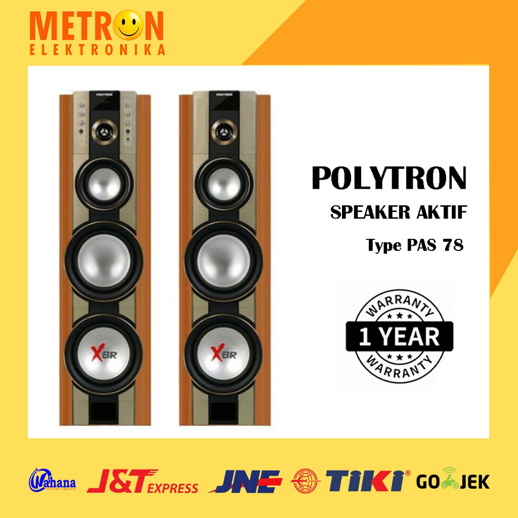 POLYTRON PAS 78 / ACTIVE AKTIF SPEAKER + USB / PAS78