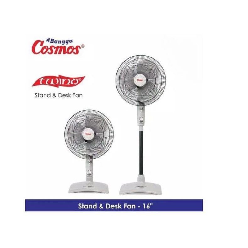 Kipas Angin Cosmos Twino 16-SN Stand Fan 16 inch