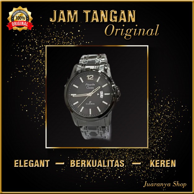 JAM TANGAN PRIA COWOK ORIGINAL ORI DIGITAL ANALOG ALEXANDER CHRISTIE ANTI AIR UNIK KEREN MFR203