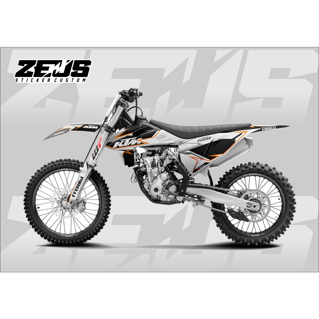 Decal Sticker - Stiker Dekal Ktm 250 2019 Zeus SC 2