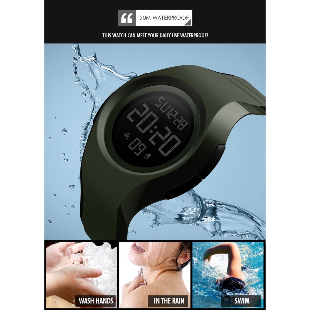 Jam Tangan Pria SKMEI TYPE 1269 / SKMEI 1269 Digital Men / Jam Tangan Digital Original  strap rubber