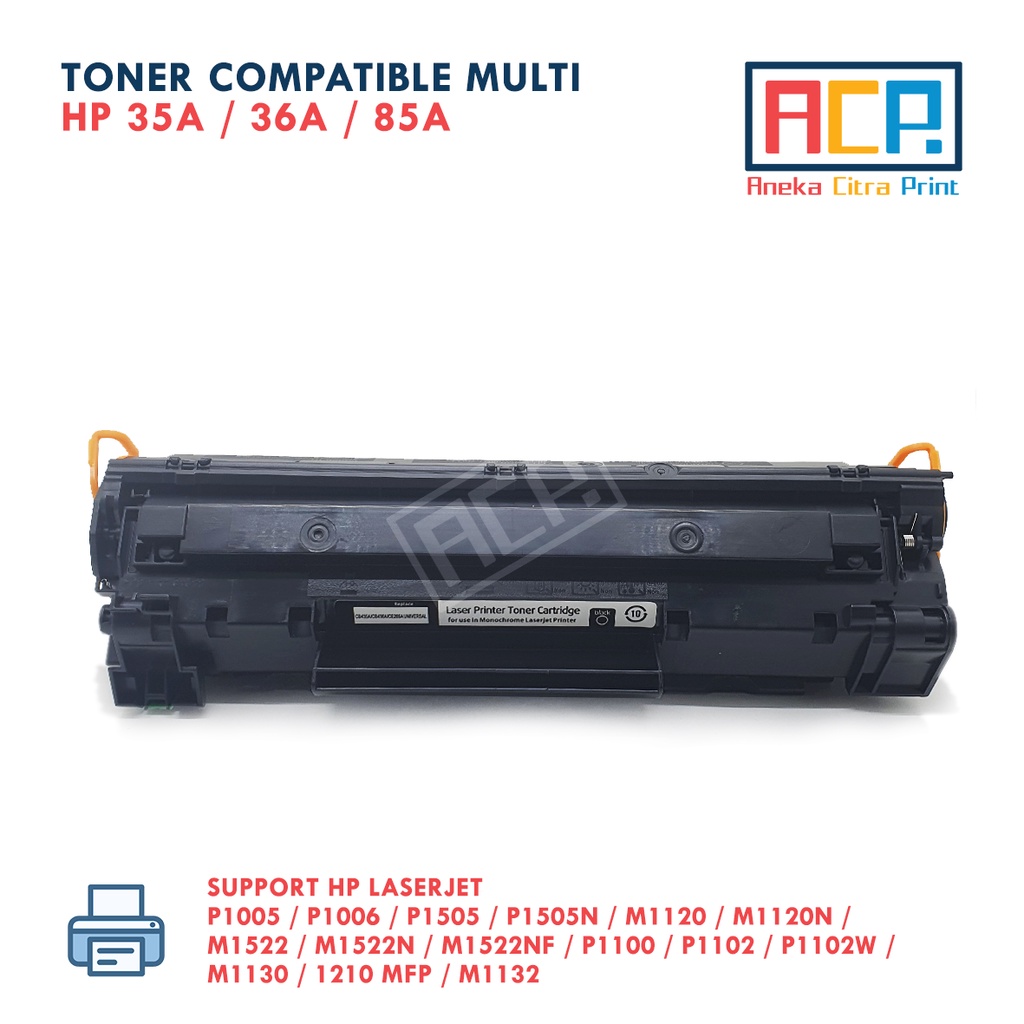 Toner Compatible Multi - Cartridge HP 85A / 35A / 36A / CE285A Black