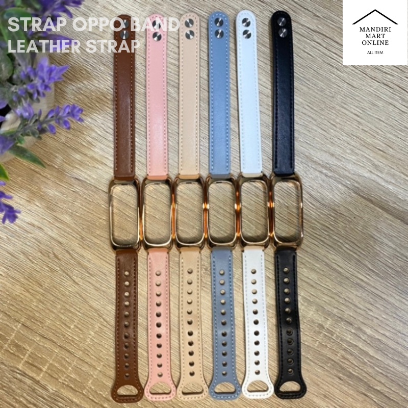 Strap Kulit Oppo band Tali Pengganti Oppo Band Leather Strap