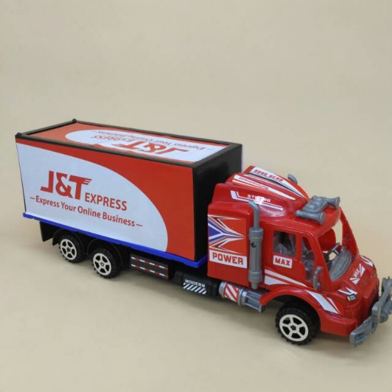 Mainan anak truck j&t, jne, pos indonesia, sicepat/mainan anak truk besar jne, j&t, pos indonesia, s