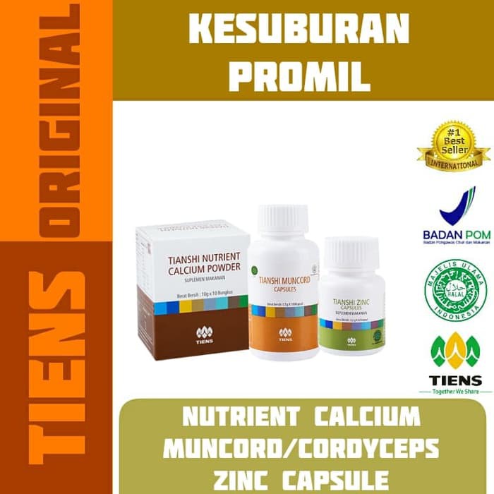 Paket Herbal Kesuburan TIENS Penguat Kandungan Promil Tianshi ORIGINAL Berkualitas