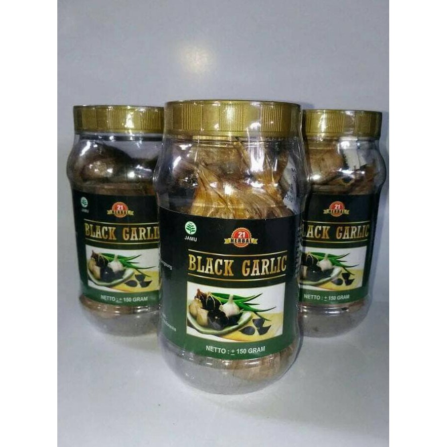 

Black Garlic CURAH 150 gram Produksi Herbal 21 BERKUALITAS