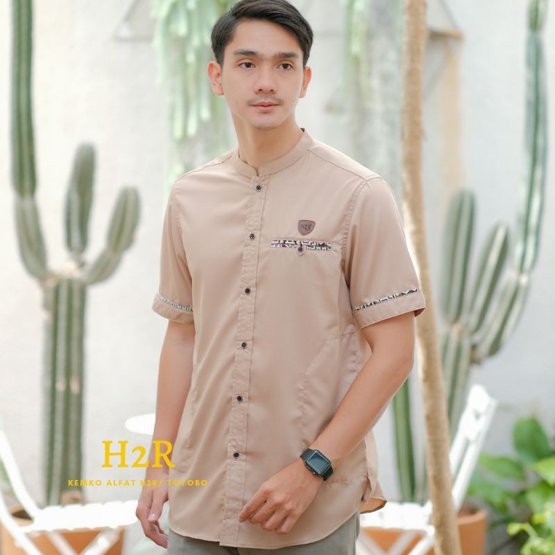 Baju Kemko H2R/Atasan Muslim Pria/Kemko Alfat H2R