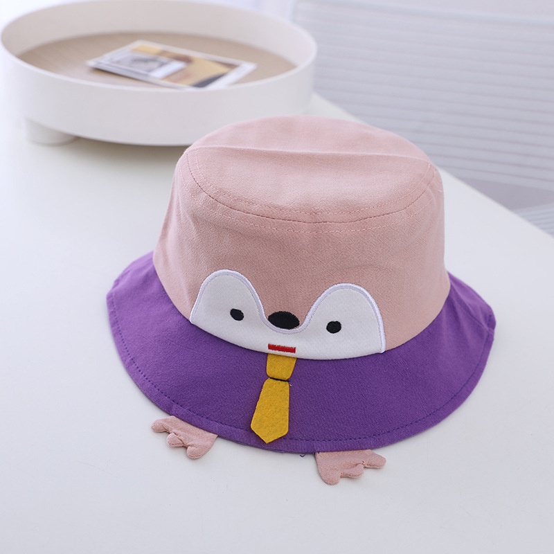 Topi Bucket Anak PINGU Fashion Bucket Hat Import