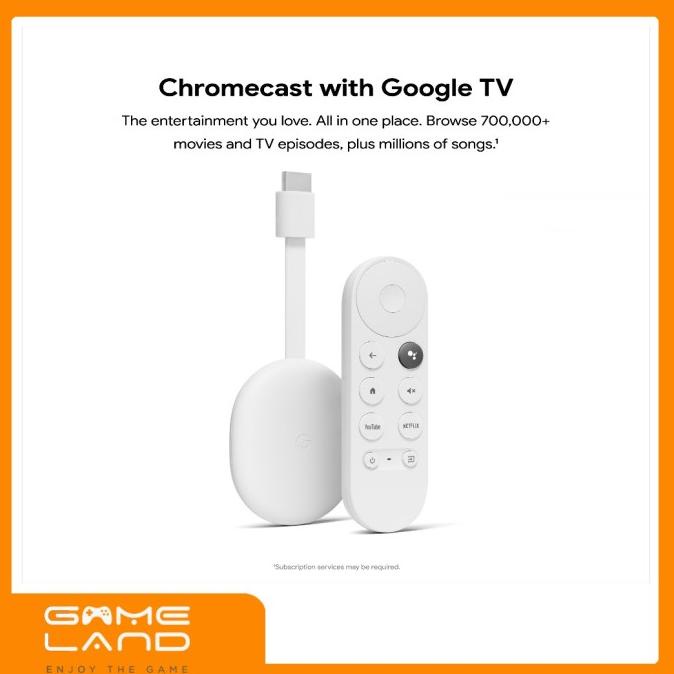 Google Chromecast with Google TV ORIGINAL Termurah