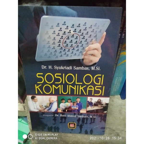 Jual Buku Sosiologi Komunikasi Syukriadi Sambas | Shopee Indonesia