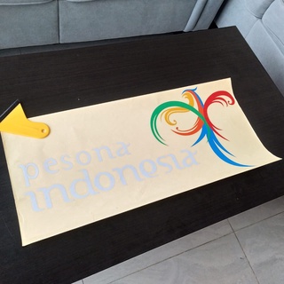 Jual Cutting Stiker Pesona Indonesia Variasi Motor Mobil Sticker Timbul