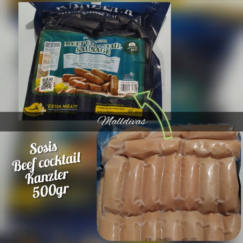 

sosis kanzler beef 500gr cocktail