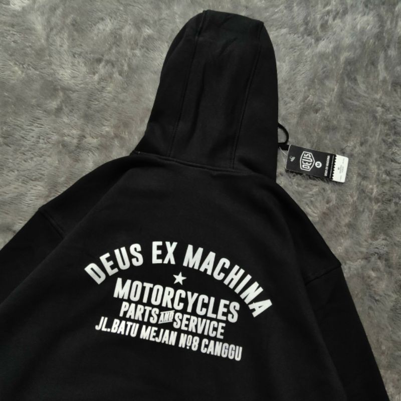 Hoodie Deus Tokyo Ex Machina / Canggu Fulltag &amp; Lebel