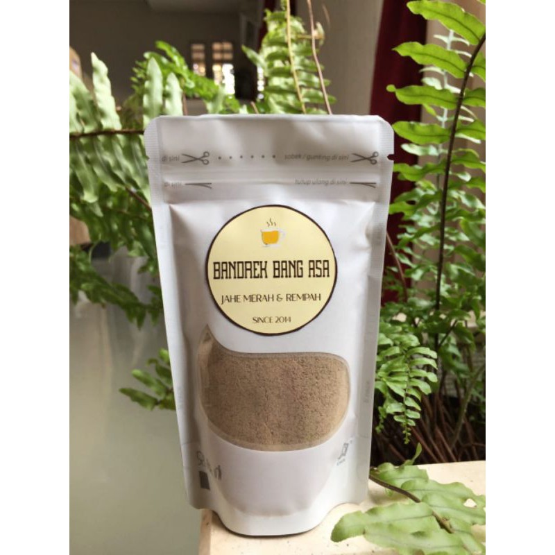 

Bubuk bandrek Bang Asa Extra Hot