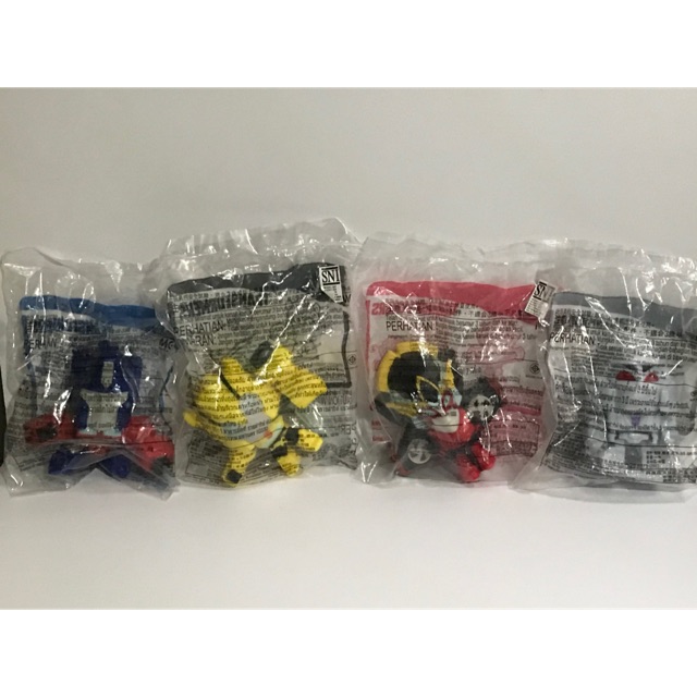 Happy Meal Transformers