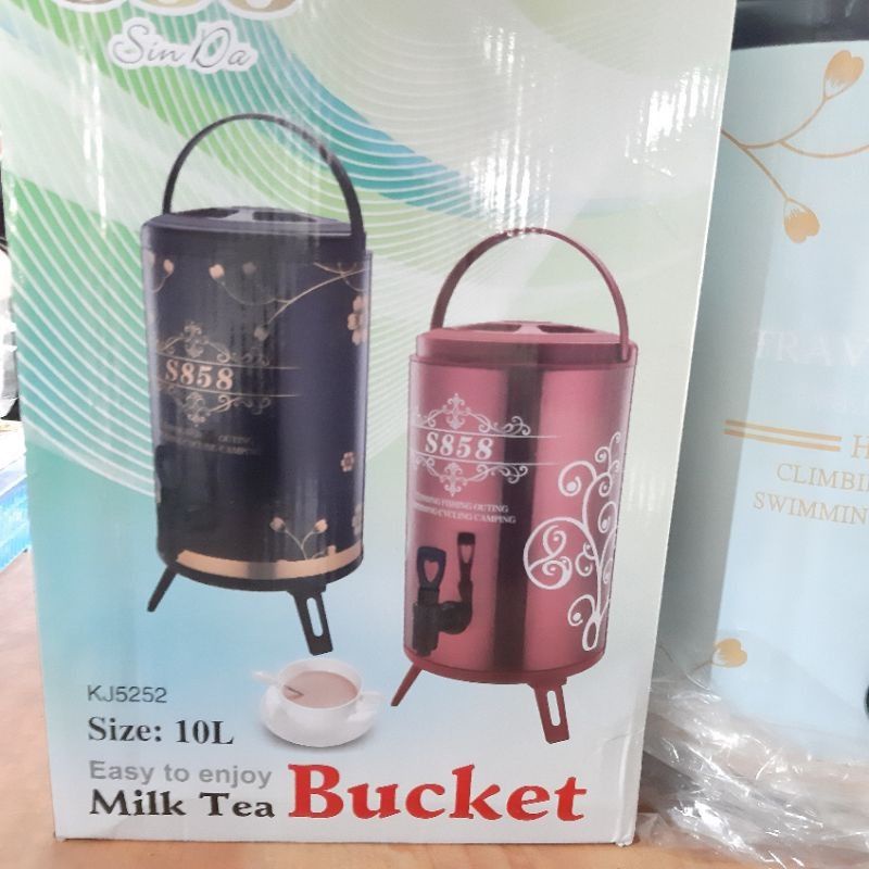 Milk Tea Bucket 10 Liter Sinda