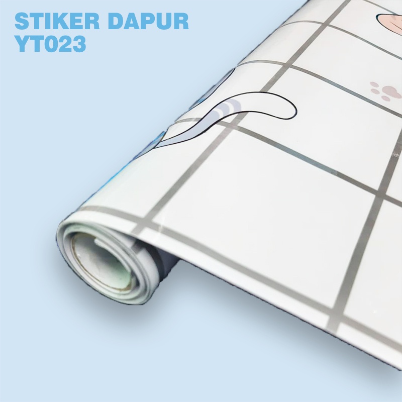 Stiker Dapur Wallpaper Stiker Motif Ukuran YT 60Cm X 5M - Worldhome