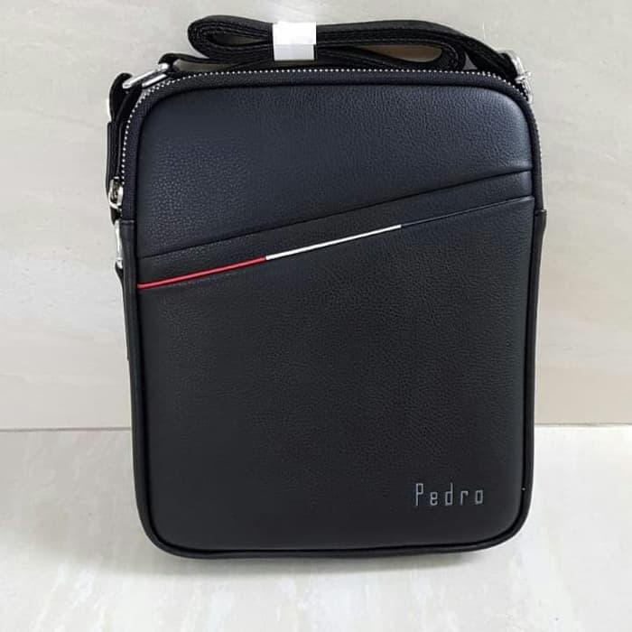 Terlaris TAS PRIA PEDRO Import - Hitam