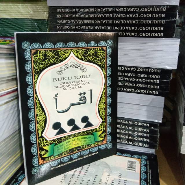 

Buku iqro' 1 -6 kertas HVS
