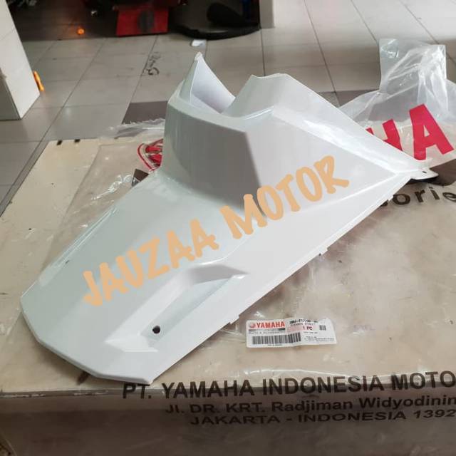 COVER TUTUP MESIN BAWAH JOK XRIDE X RIDE PUTIH ORIGINAL YAMAHA