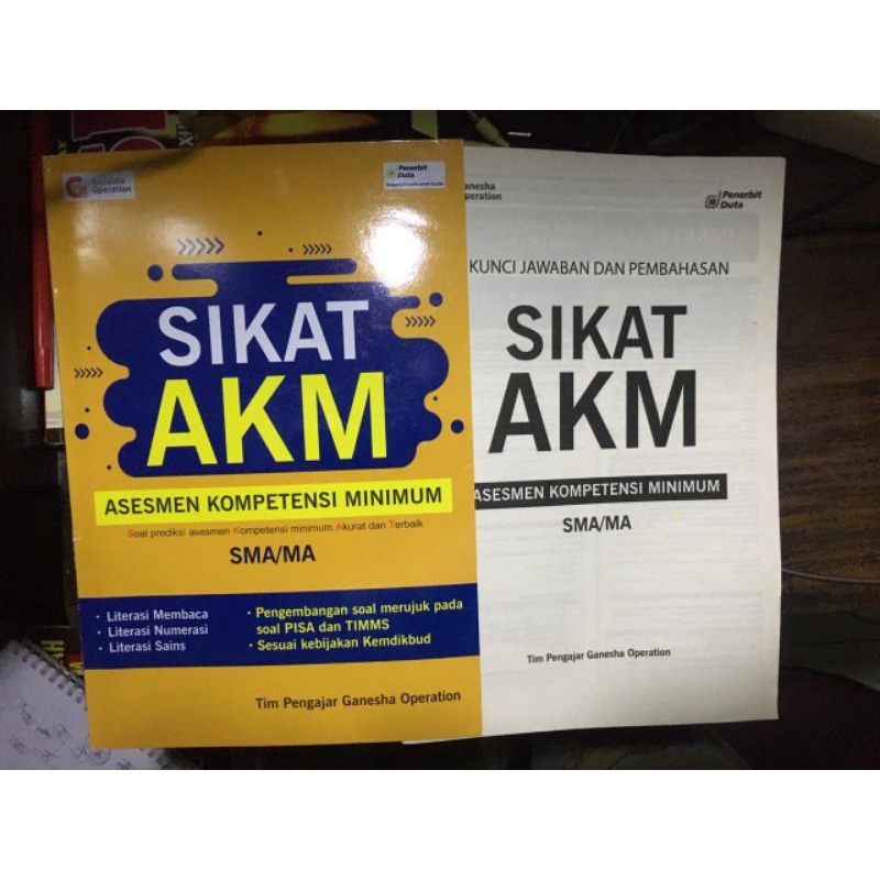 Sikat AKM SMA/MA GO Ganesha Operation