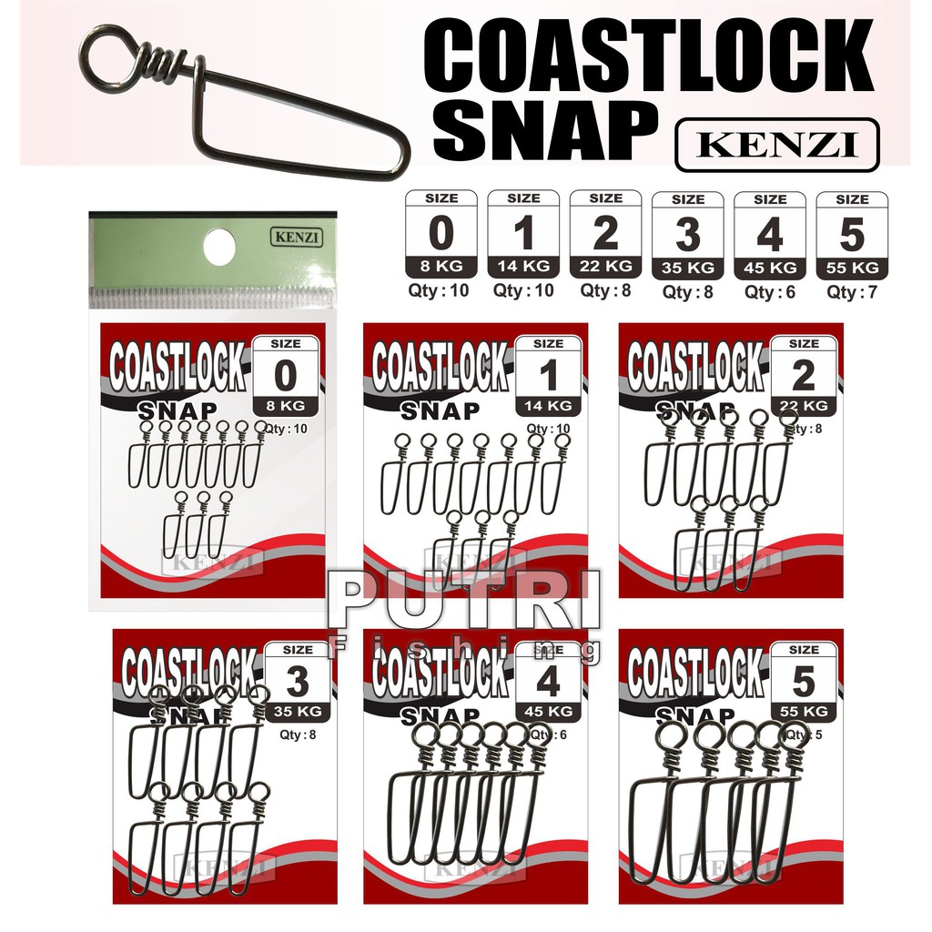 ONE WAY COASTLOCK SNAP