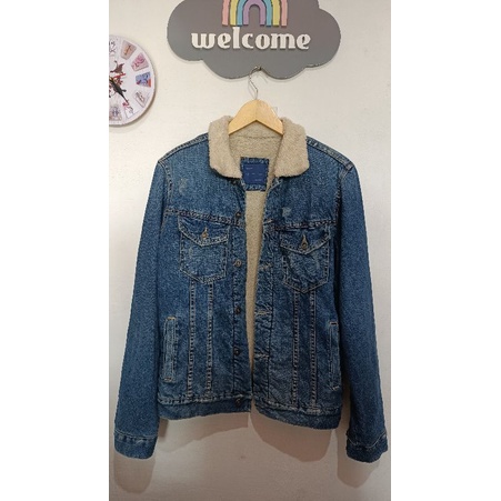 Preloved Jaket Jeans Zara Man