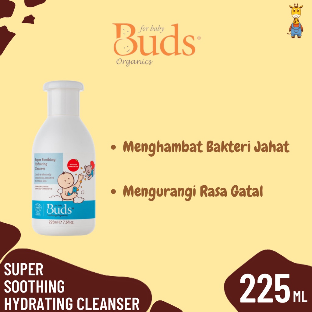 BUDS Super Soothing Hydrating Cleanser 225ml