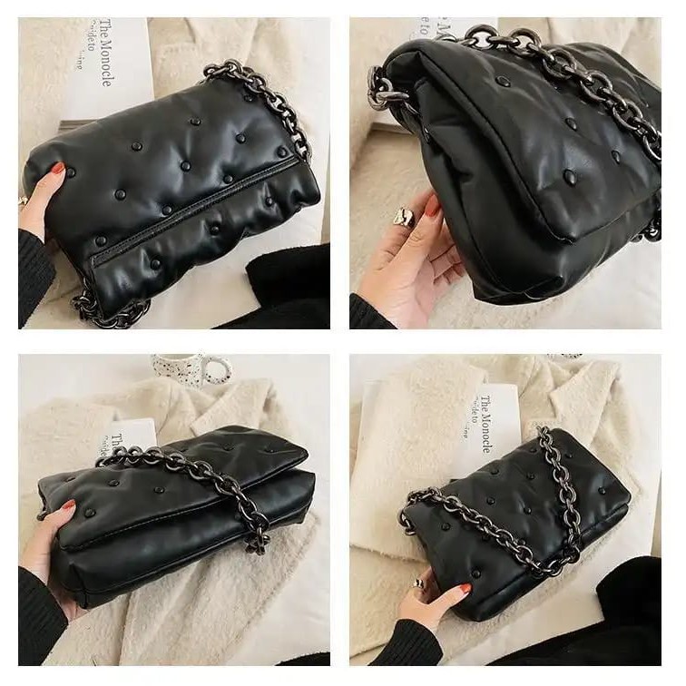 GI 12282 GT 1827 RISCE TAS SELEMPANG IMPORT WANITA CEWEK PEREMPUAN JAKARTA BATAM 30 X 7 X 20 jt LT 1957 EL 5262