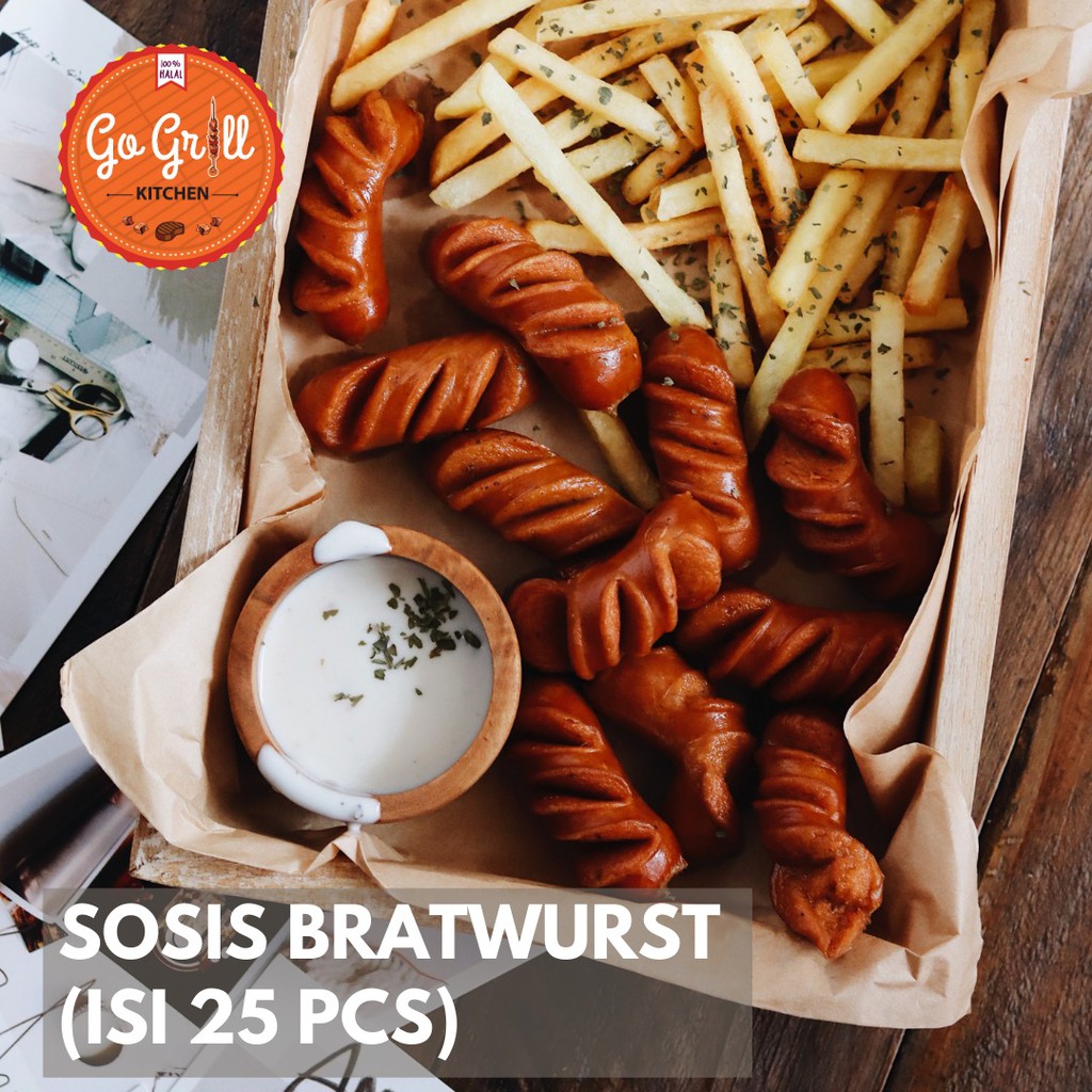 

Sausage Bratwurst Cocktail - Sosis (25 Pcs - 450gr)