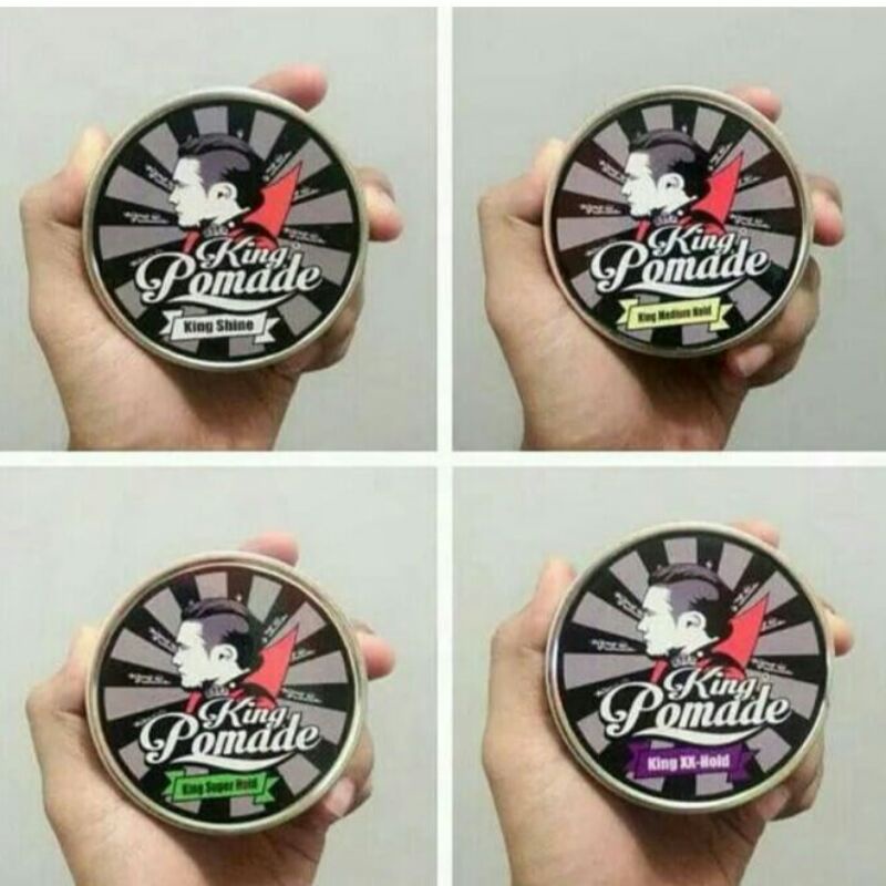 KING POMADE OIL BASE TERLARIS 2,19 OZ [FREE SISIR SAKU]