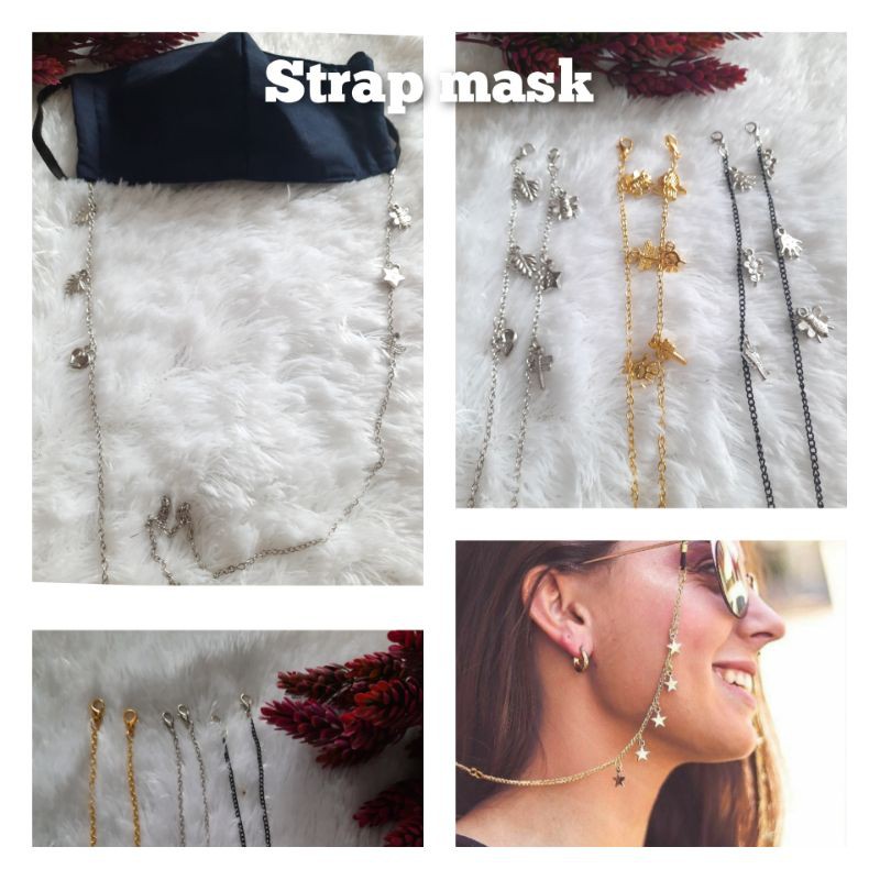 landyard masks/strap glass/rantai masker/kalung masker