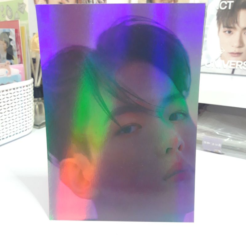 BAEKHYUN HOLOGRAM POSTCARD CANDY DELIGHT CINNAMON MINT