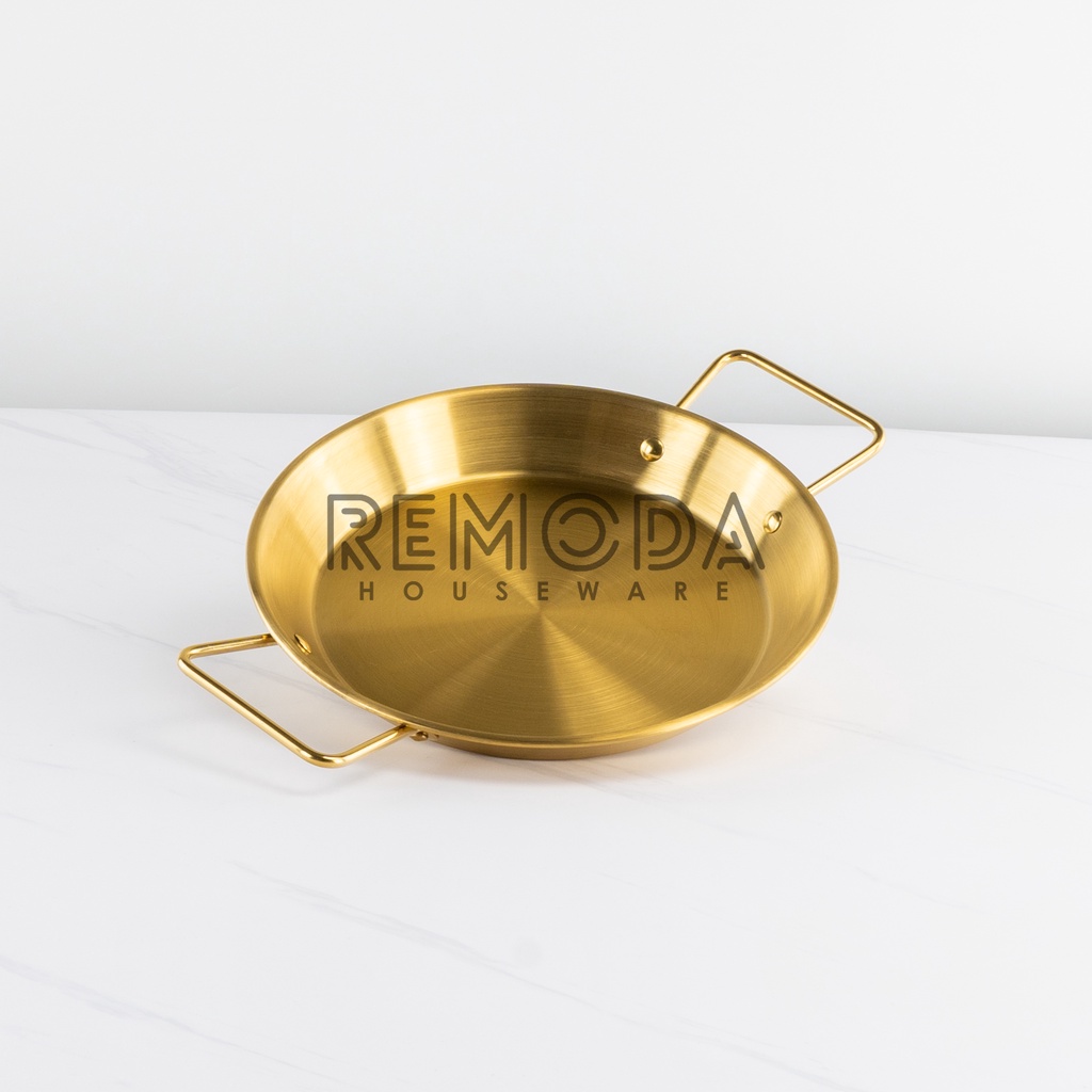 [Remoda] Seafood Plate Silver &amp; Gold