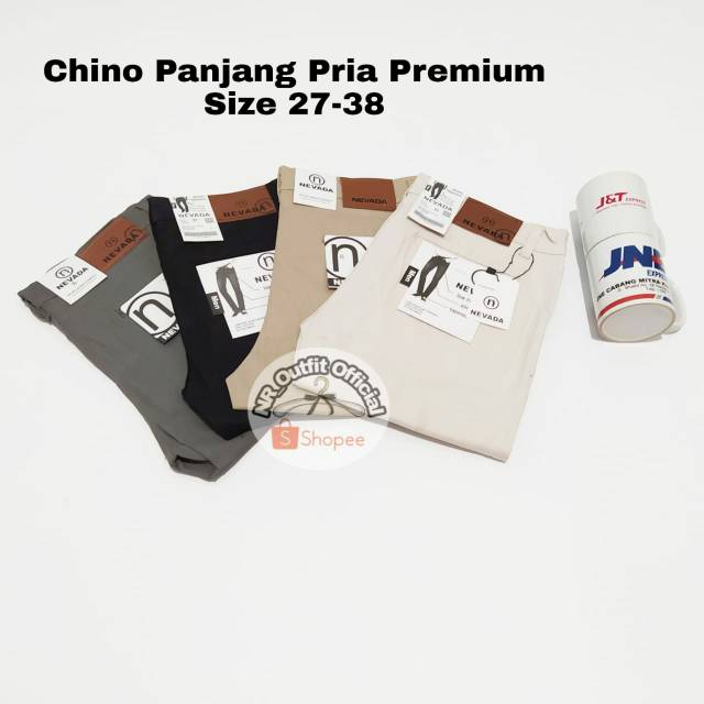 Celana Cinos Panjang Pria Premium Chino Alusan Jumbo Chinos Big Size 27-38 NR_Outfit Official COD