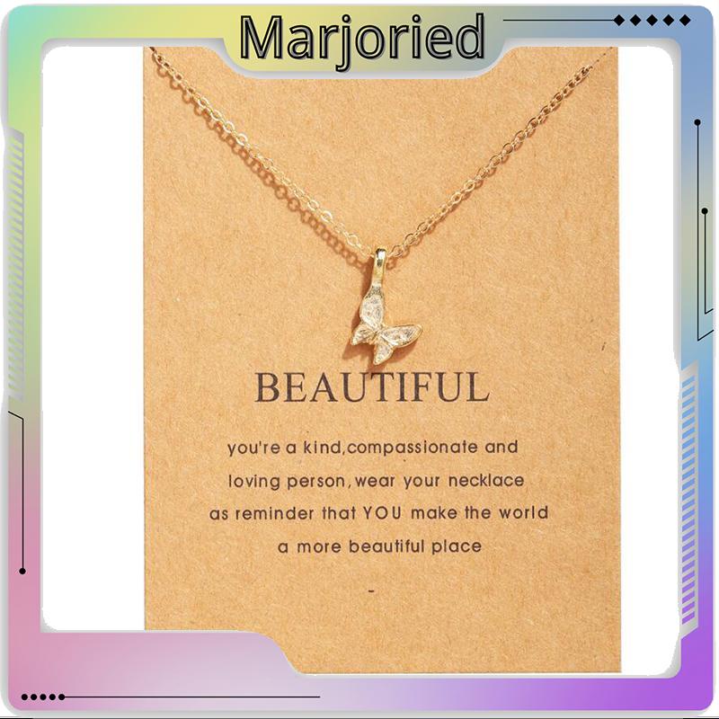 Korea Fashion Titanium Steel Kalung Rantai Klavikula Bulat Emas Gaya Retro-MJD