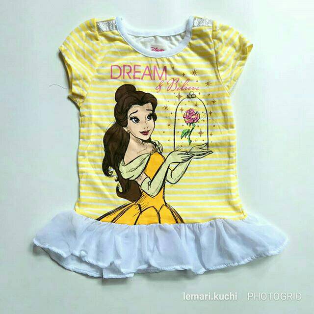 Disney tutu tunic princess size 4T