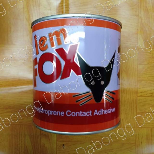

Lem Fox Kuning Kaleng 600gr / Lem Fox Aibon Kuning Kaleng 600 gram / Lem Serbaguna
