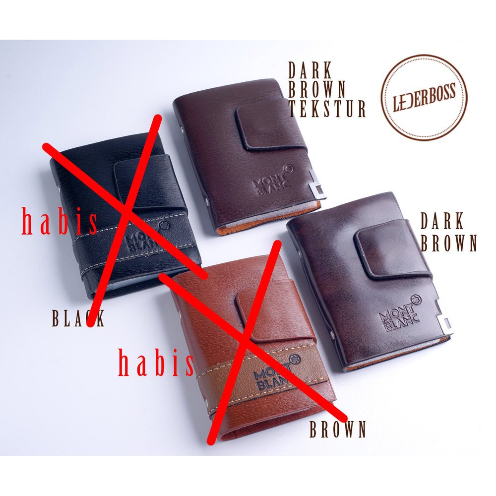 Promo Dompet kartu nama Mont Blanc Terlaris
