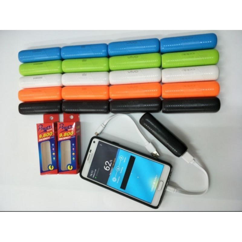 Power Bank Portable 9800 mah High Quality