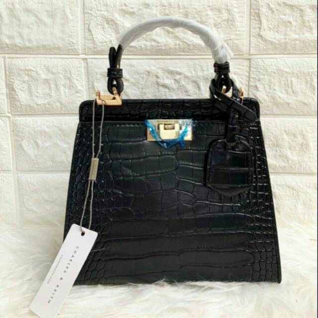 Charles & Keith Mini Pushlock Bag