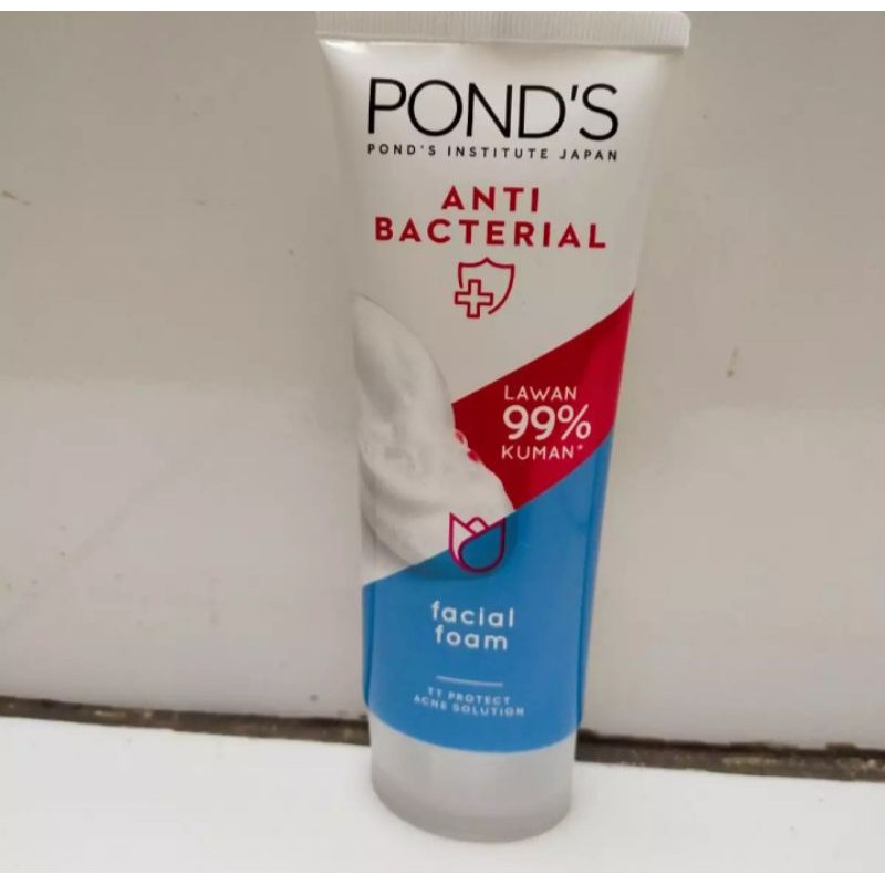 ponds anti bacterial facial foam 100 g