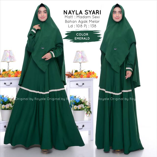 Nayla syari Original royale hijab