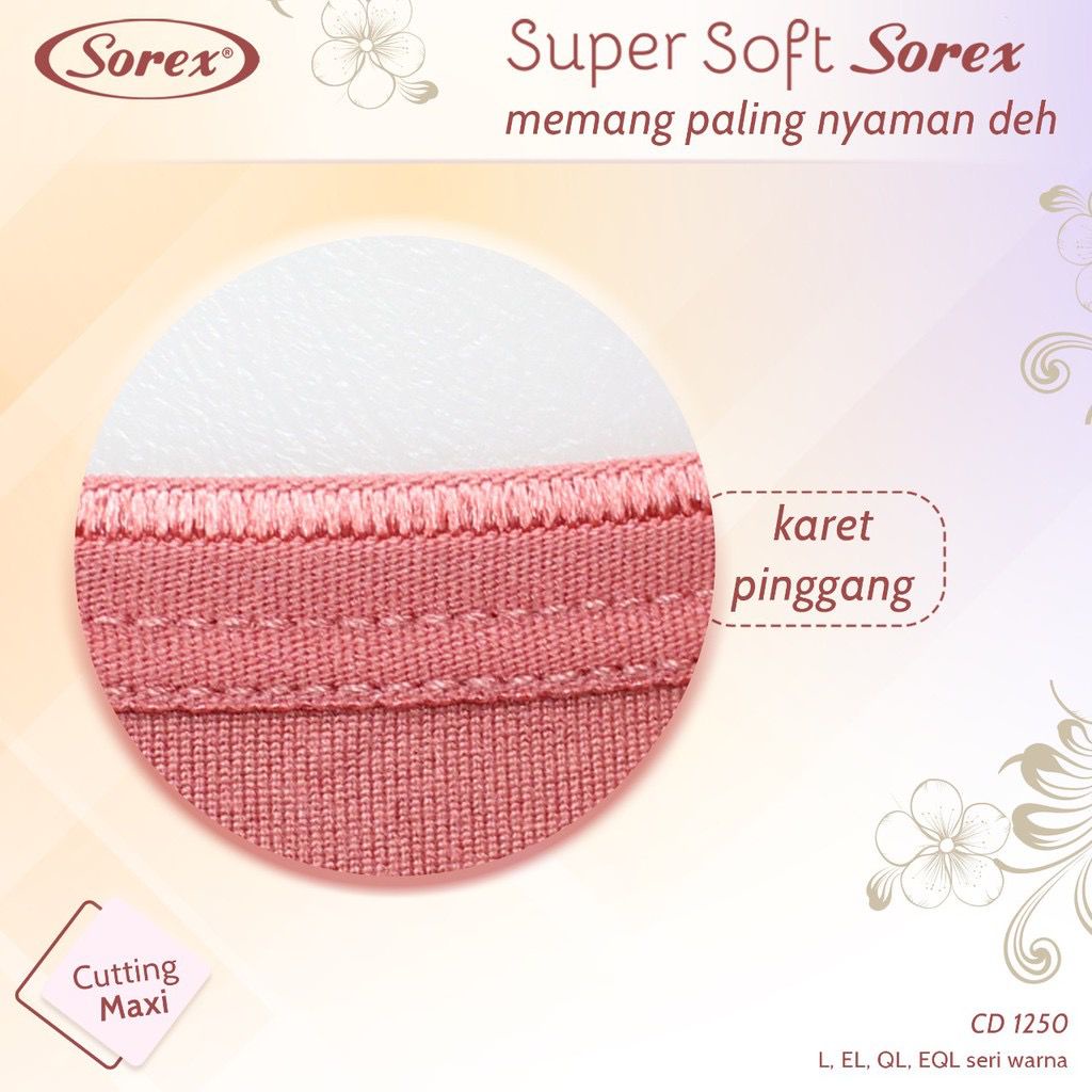 Sorex Cd 1250 / Celana Dalam Wanita - CD IBU