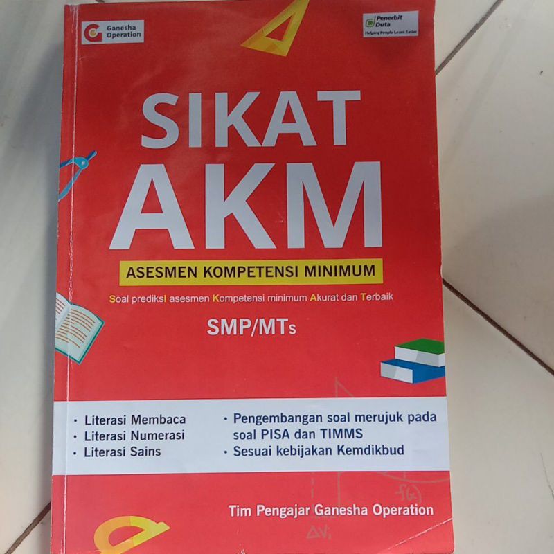 buku akm smp ganesha operation (original)