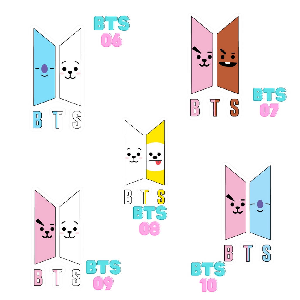 Kaos BTS LOGO /Tshirt ARMY/Baju BTS ARMY 6-10