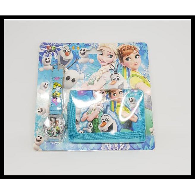 BERMUTU jam tangan frozen / jam tangan anak / jam tangan anak motif karakter