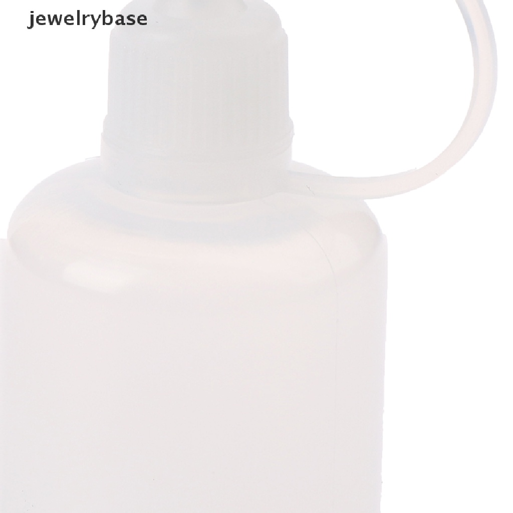 5 Pcs Botol Jarum Squeezable Ukuran 50ml Untuk Alat Polymer Clay